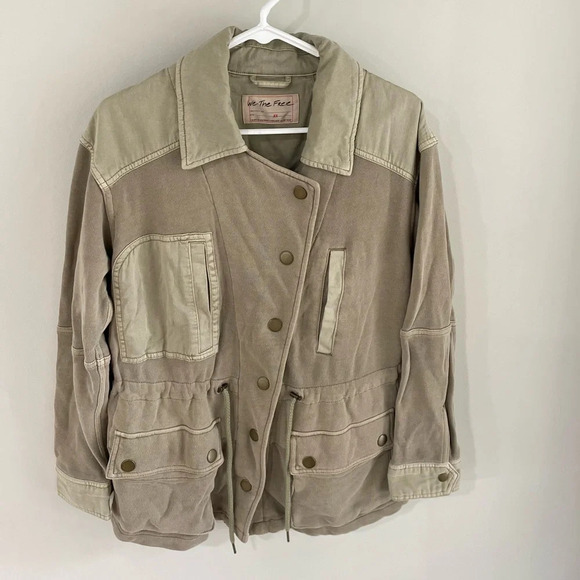 Free People We The Free Saturday Utility Jacket - Sweet Sage - Size XS - NWT - Picture 6 of 12
